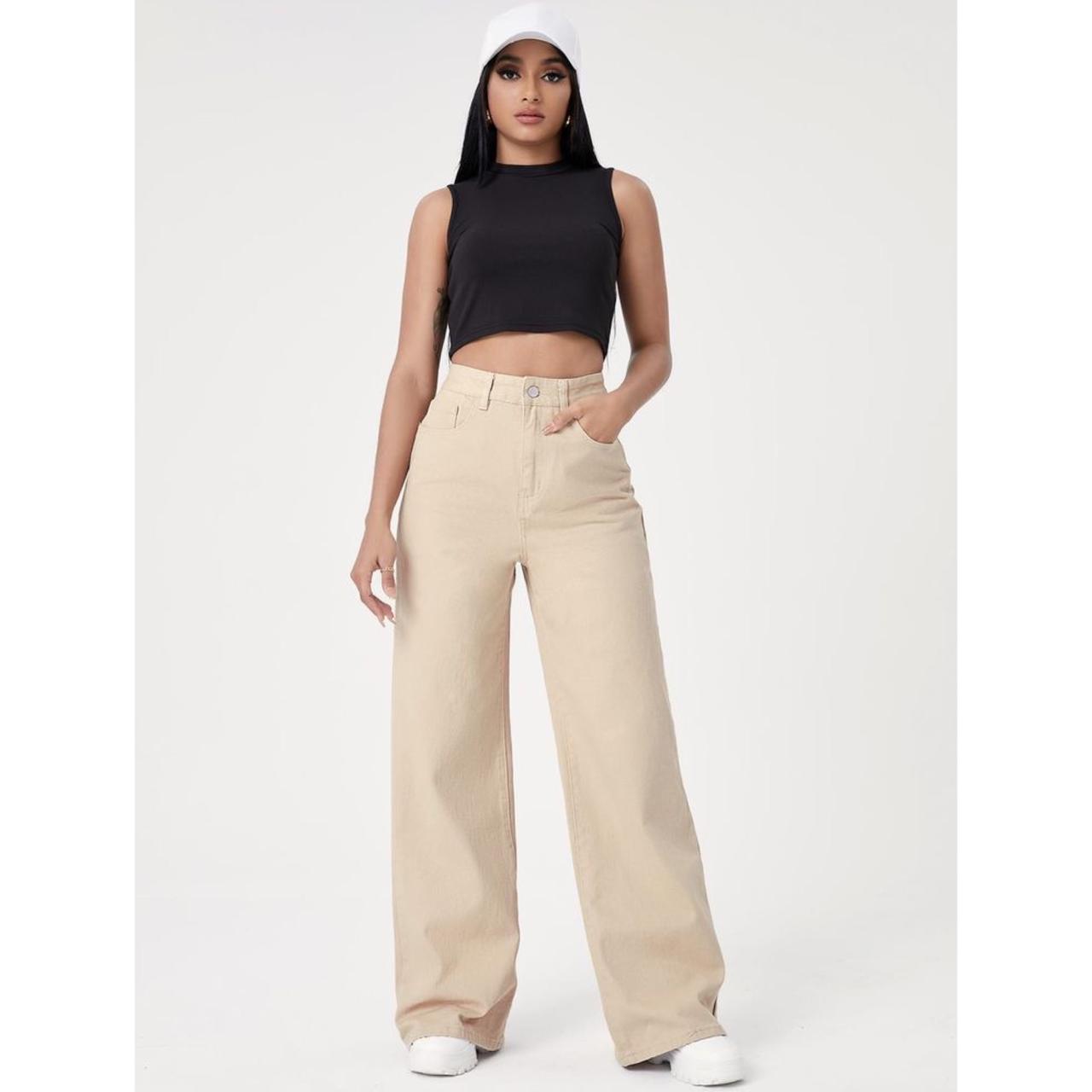 wideleg jeans