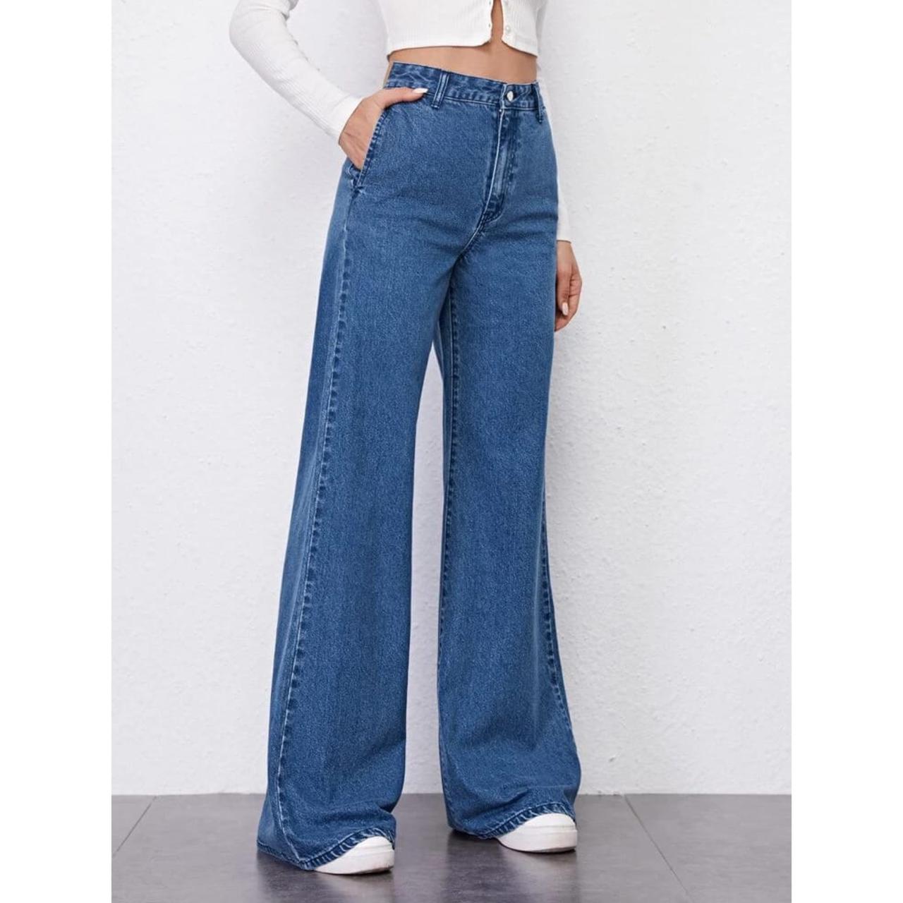 wide leg jeans