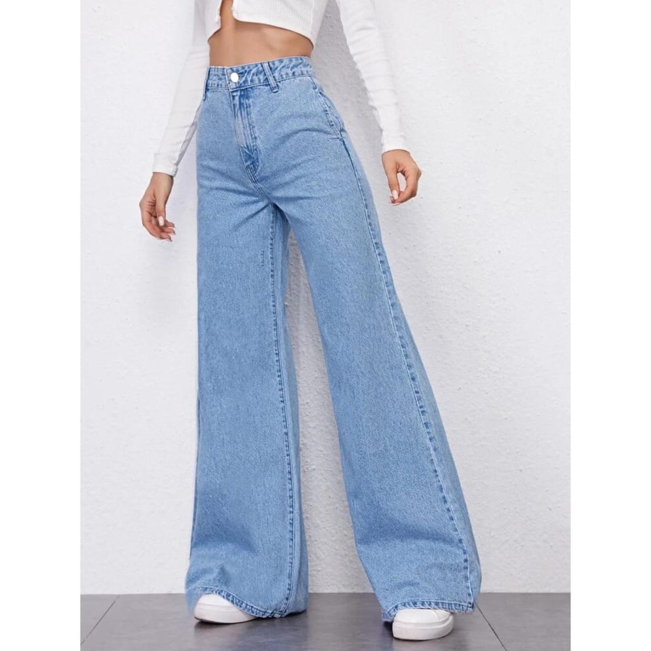wide leg jeans