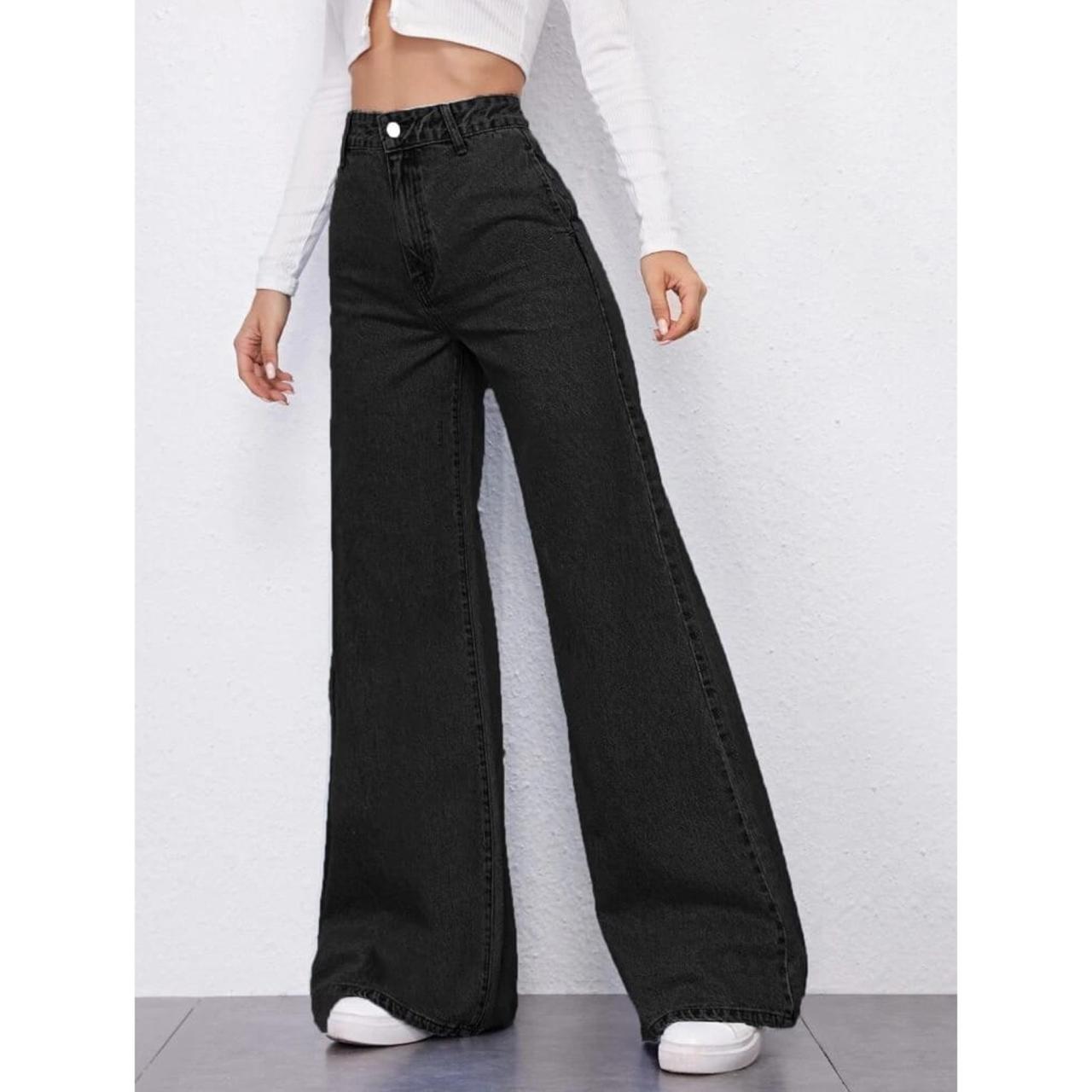 wide leg jeans