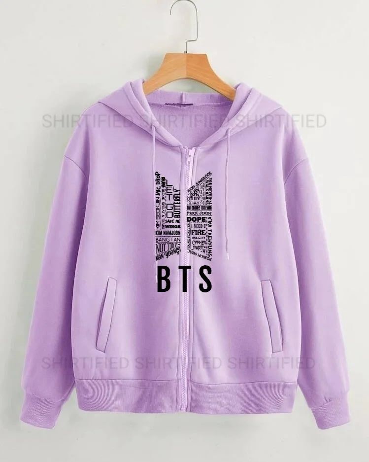 Lilac Zipper bts