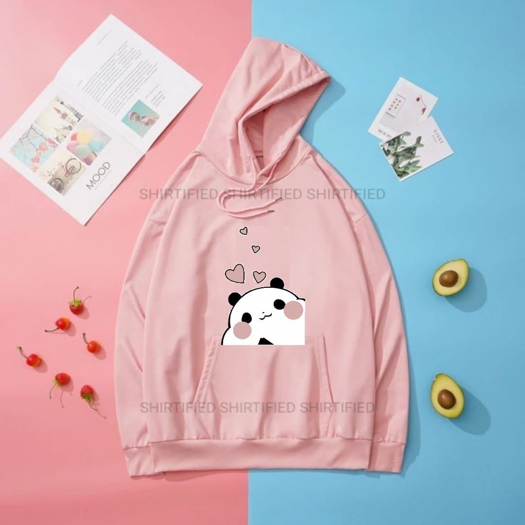Pink Hoodie mithu panda