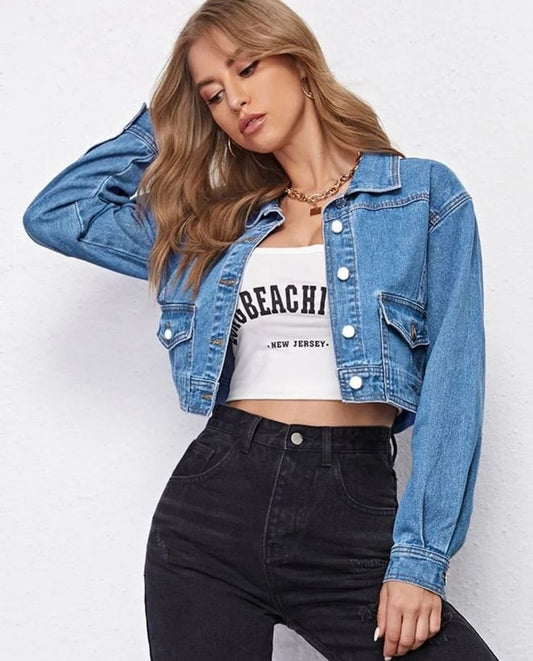 Cropped Denim Jackets – Shirtified Appareal