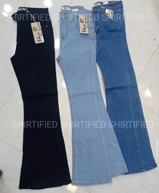 bell bottom jeans