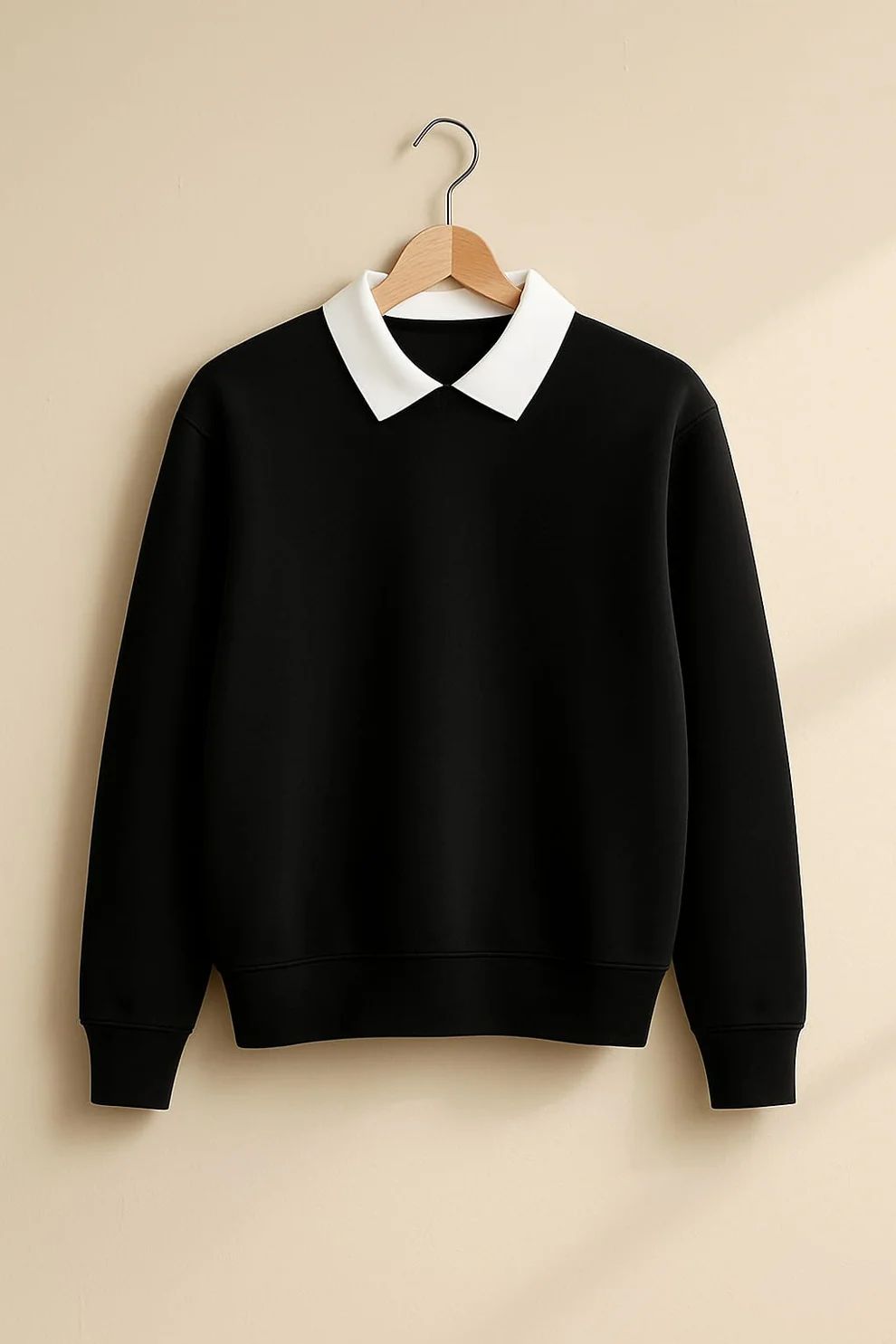 Collared Sweatshirt (with white collar)