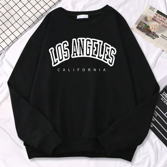 black sweatshirt Los angeles
