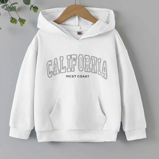 White Hoodie California