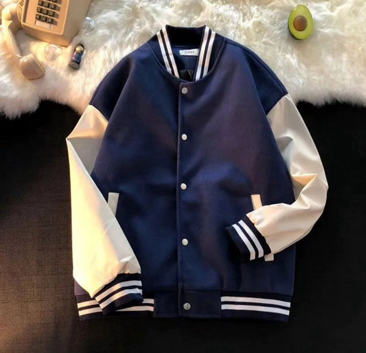 Blue Baseball Jacket